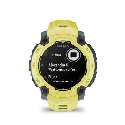 Relógio Garmin Instinct ® E Verde e Cinza - 45 mm