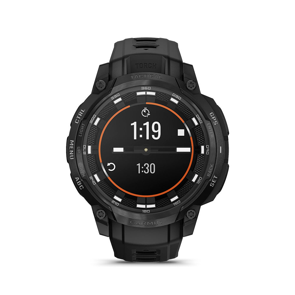 Relógio Garmin Instinct ® Crossover AMOLED Edição Tática Preto