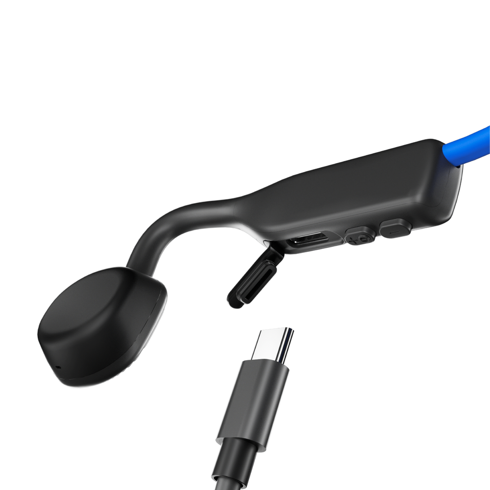 Fone de Condução Óssea Shokz OpenMove Azul
