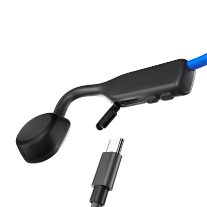 Fone de Condução Óssea Shokz OpenMove Azul