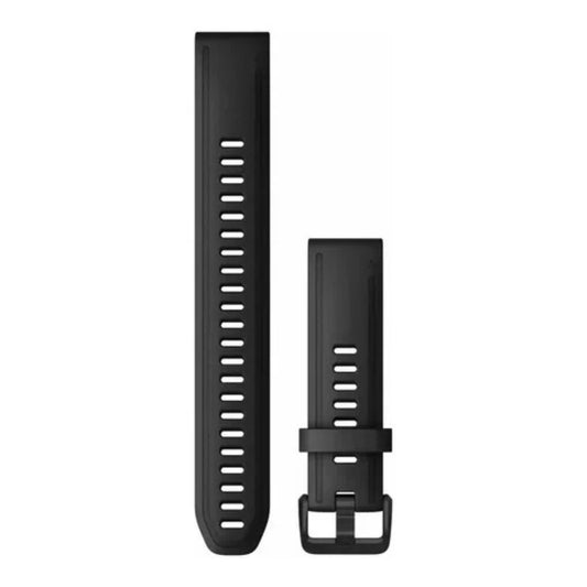 Pulseira Garmin QuickFit ® 20 Preta Silicone (grande)