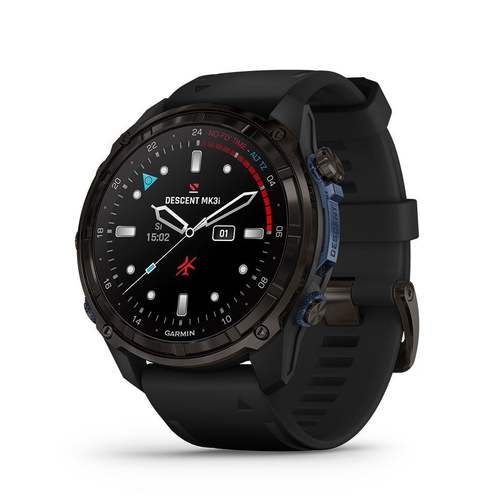 Relógio Garmin Descent ™ Mk3i Cinza Carbono e Preto - 51 mm