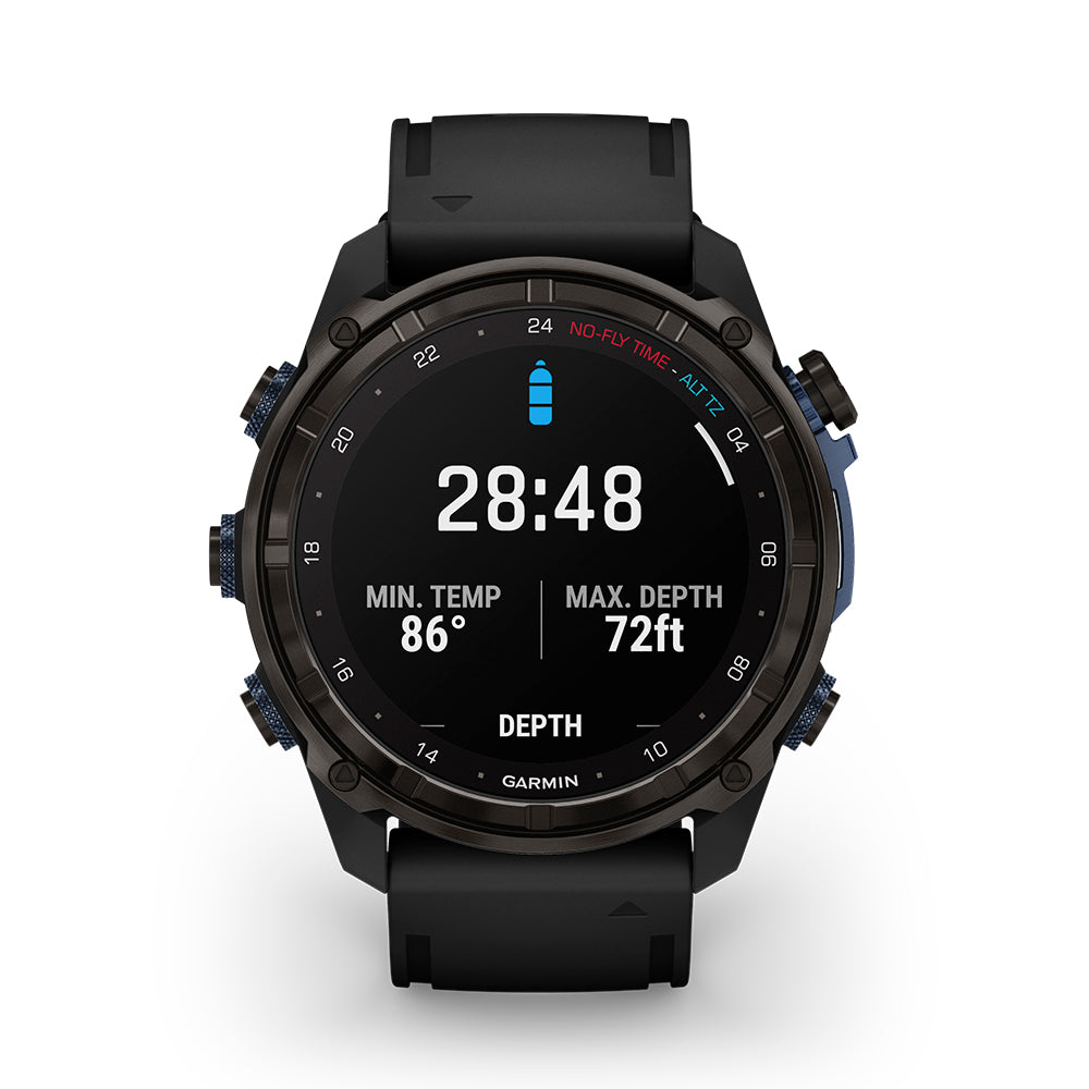 Relógio Garmin Descent ™ Mk3i Cinza Carbono e Preto - 51 mm