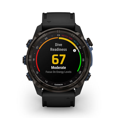 Relógio Garmin Descent ™ Mk3i Cinza Carbono e Preto - 51 mm