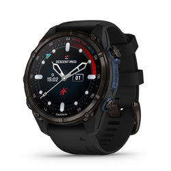 Relógio Garmin Descent ™ Mk3i Cinza Carbono e Preto - 43 mm