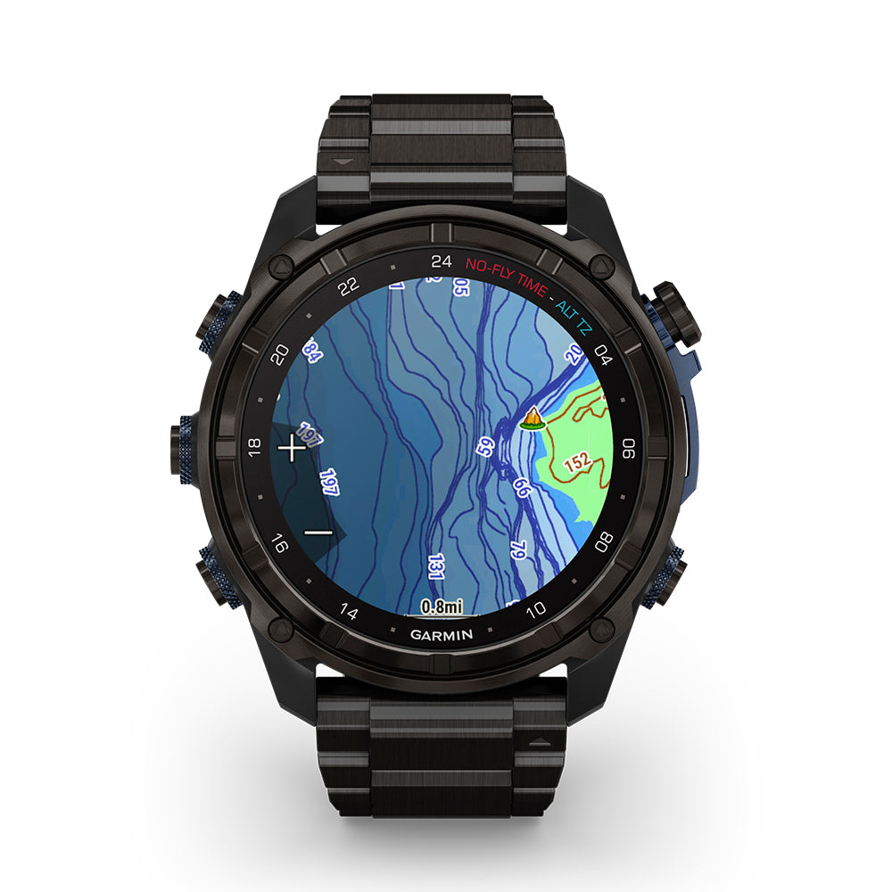 Relógio Garmin Descent ™ Mk3i Cinza Carbono e Titânio - 51 mm