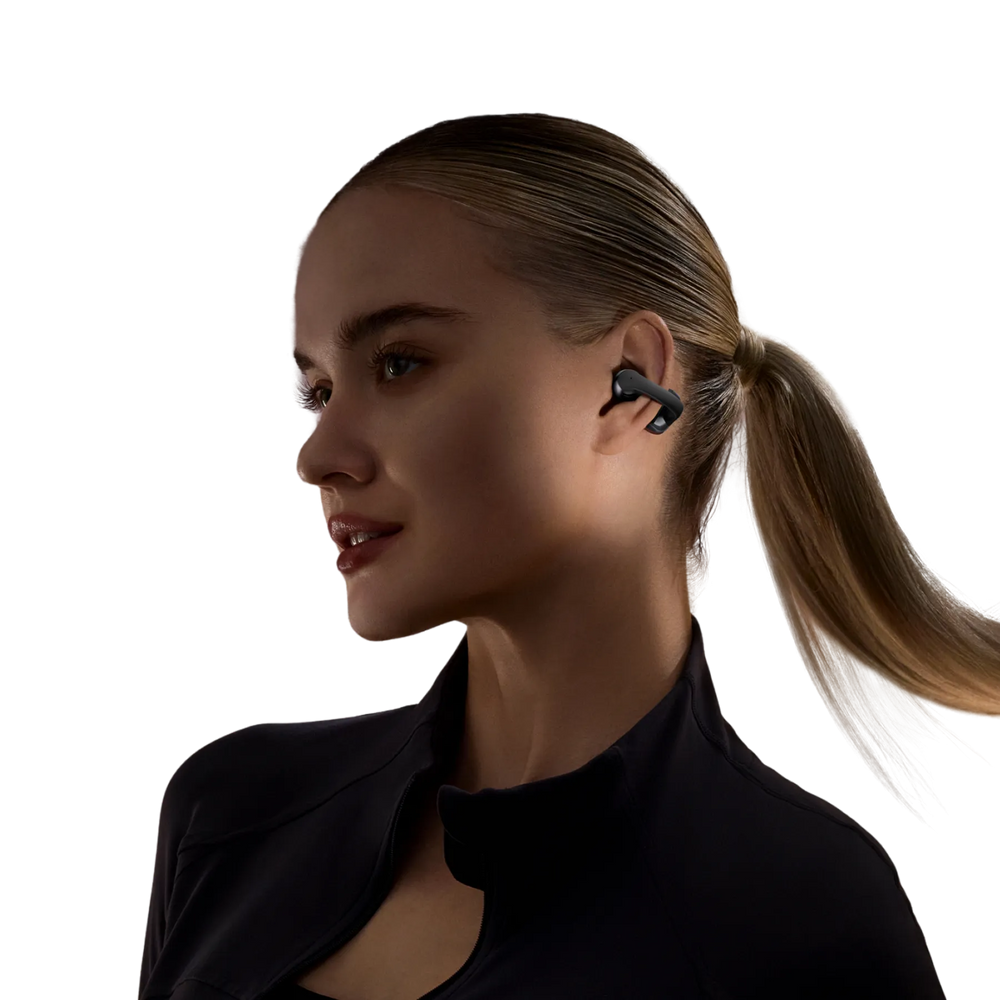 Fone de Ouvido Aberto Shokz OpenDots ONE Preto