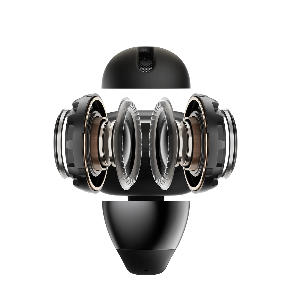 Fone de Ouvido Aberto Shokz OpenDots ONE Preto