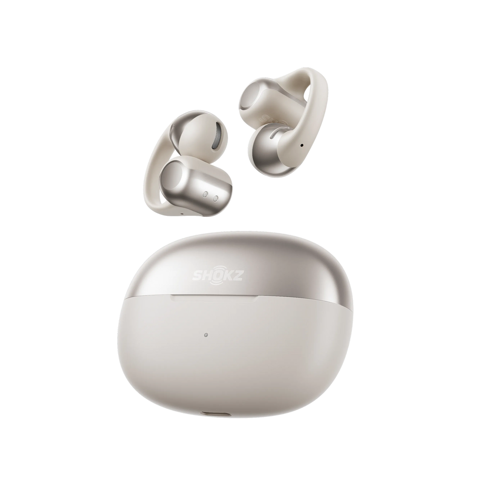 Fone de Ouvido Aberto Shokz OpenDots ONE Cinza