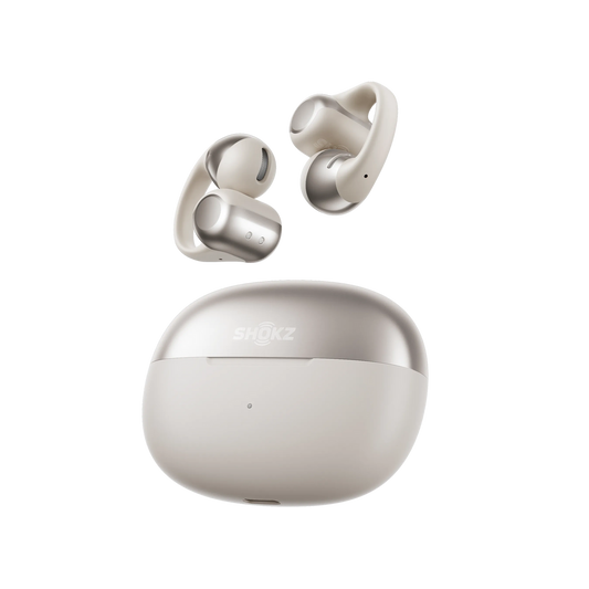 Fone de Ouvido Aberto Shokz OpenDots ONE Cinza