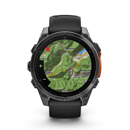 Relógio Garmin fēnix ® 8 Cinza Ardósia e Preto