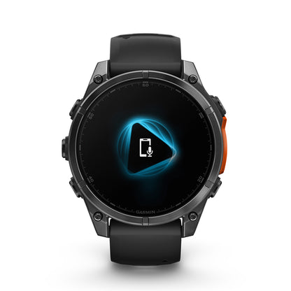 Relógio Garmin fēnix ® 8 Cinza Ardósia e Preto
