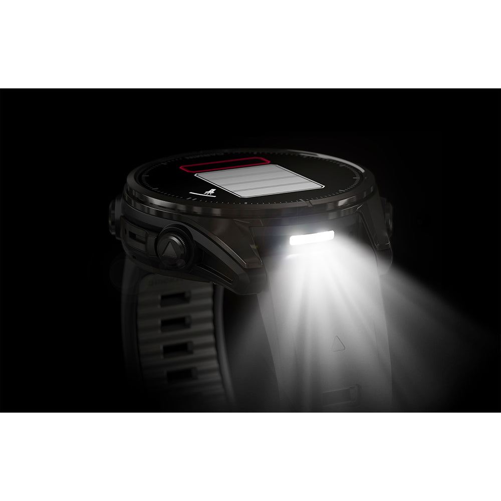 Relógio Garmin fēnix ® 8S Safira Titânio Cinza Carbono e Preto