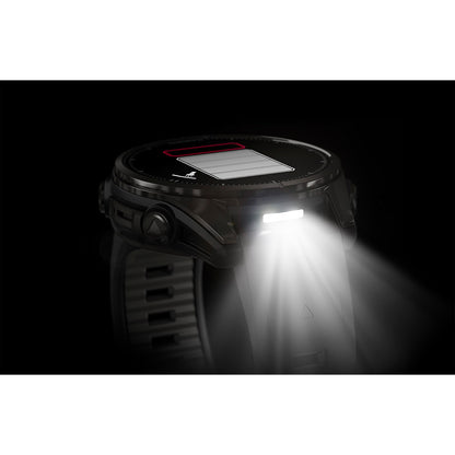 Relógio Garmin fēnix ® 8S Safira Titânio Cinza Carbono e Preto