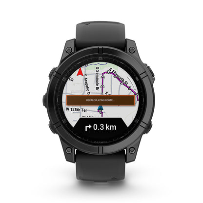 Relógio Garmin Fênix ® E Aço Cinza Ardósia e Preto
