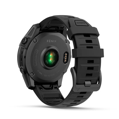 Relógio Garmin Fênix ® E Aço Cinza Ardósia e Preto