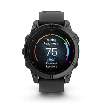 Relógio Garmin Fênix ® E Aço Cinza Ardósia e Preto