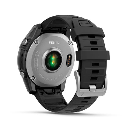 Relógio Garmin fēnix ® E Aço Inoxidável e Preto