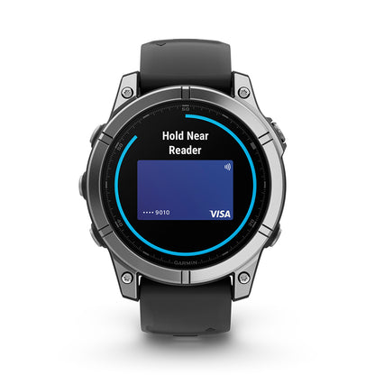 Relógio Garmin fēnix ® E Aço Inoxidável e Preto