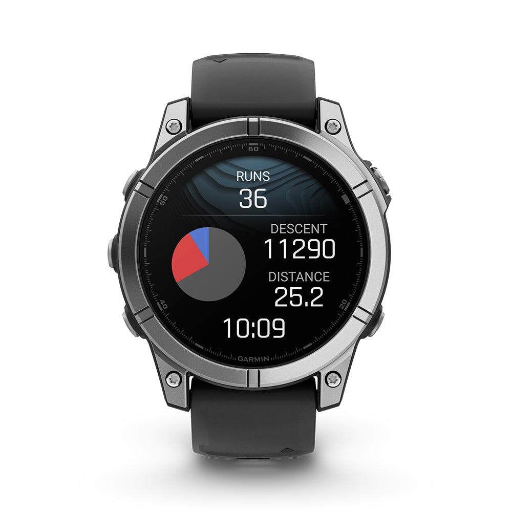 Relógio Garmin fēnix ® E Aço Inoxidável e Preto