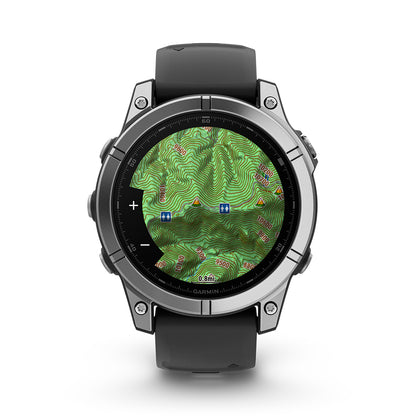 Relógio Garmin fēnix ® E Aço Inoxidável e Preto