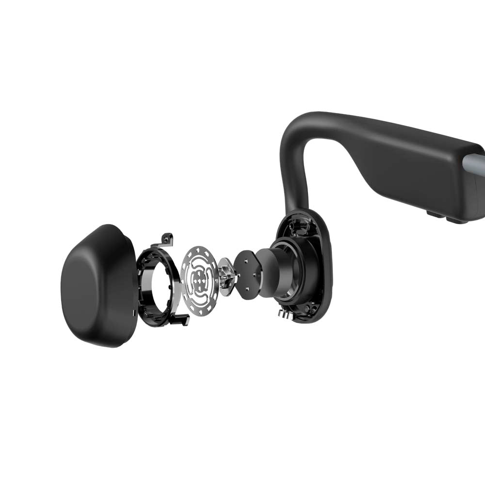 Fone de Condução Óssea Shokz OpenMove Cinza