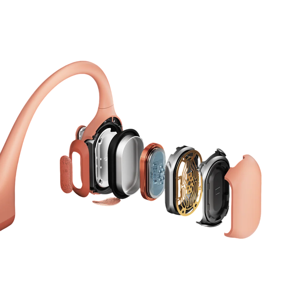 Fone de Condução Óssea Shokz OpenRun Pro Rosa