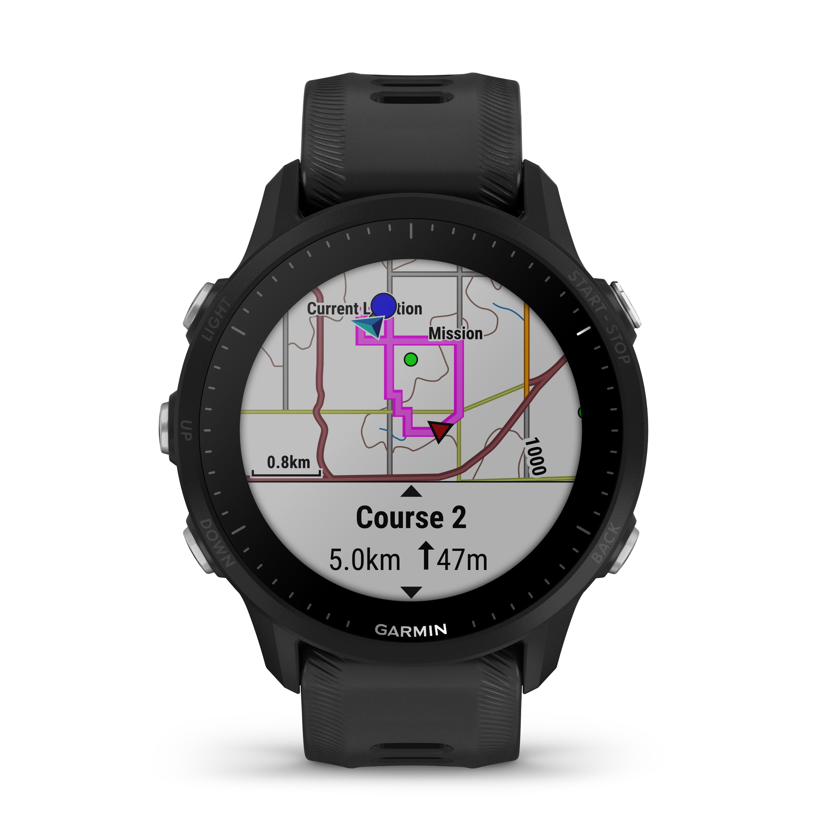 Relógio Garmin Forerunner ® 955 com Monitor Cardíaco de Pulso e