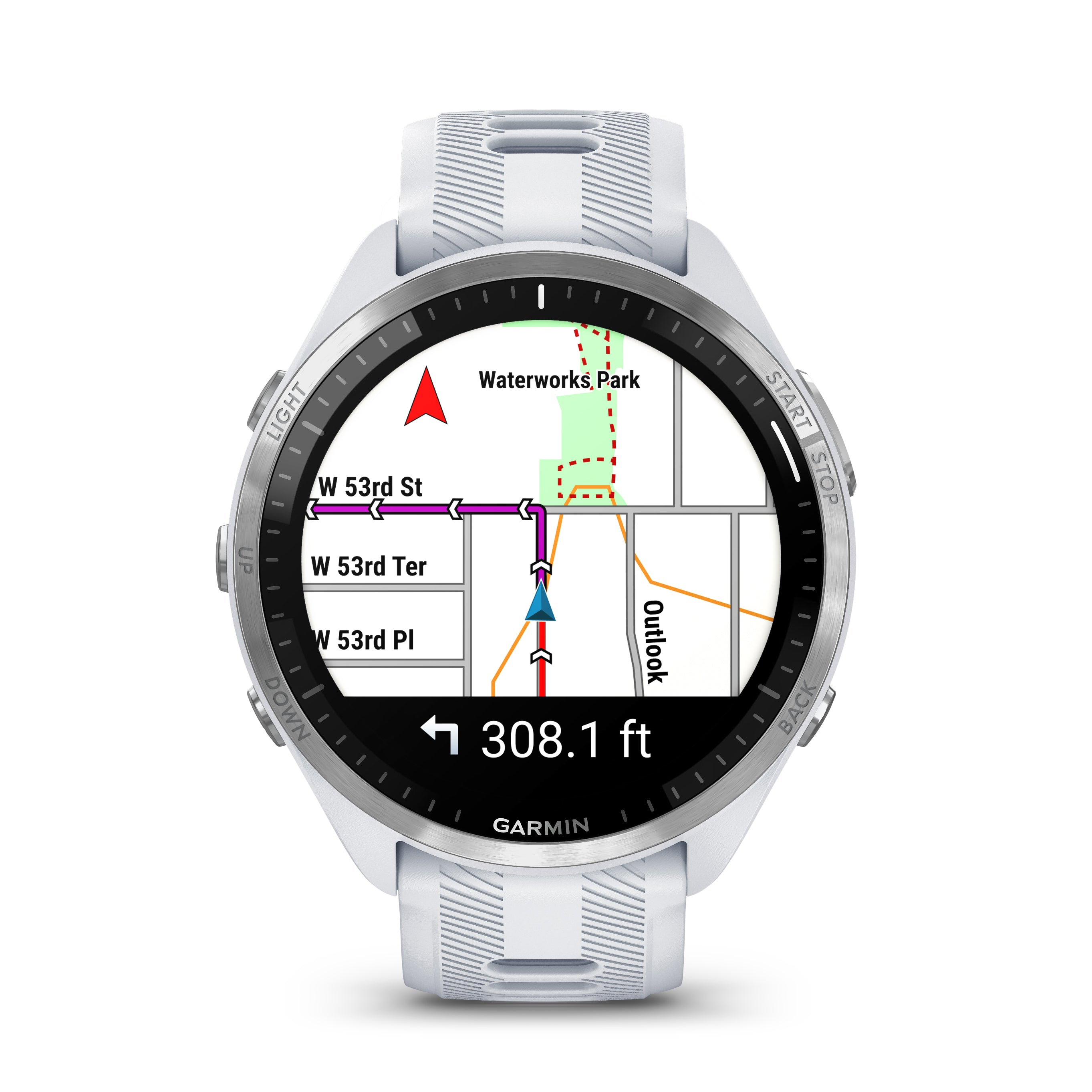 Relógio Garmin Forerunner ® 965 com Monitor Cardíaco de Pulso e