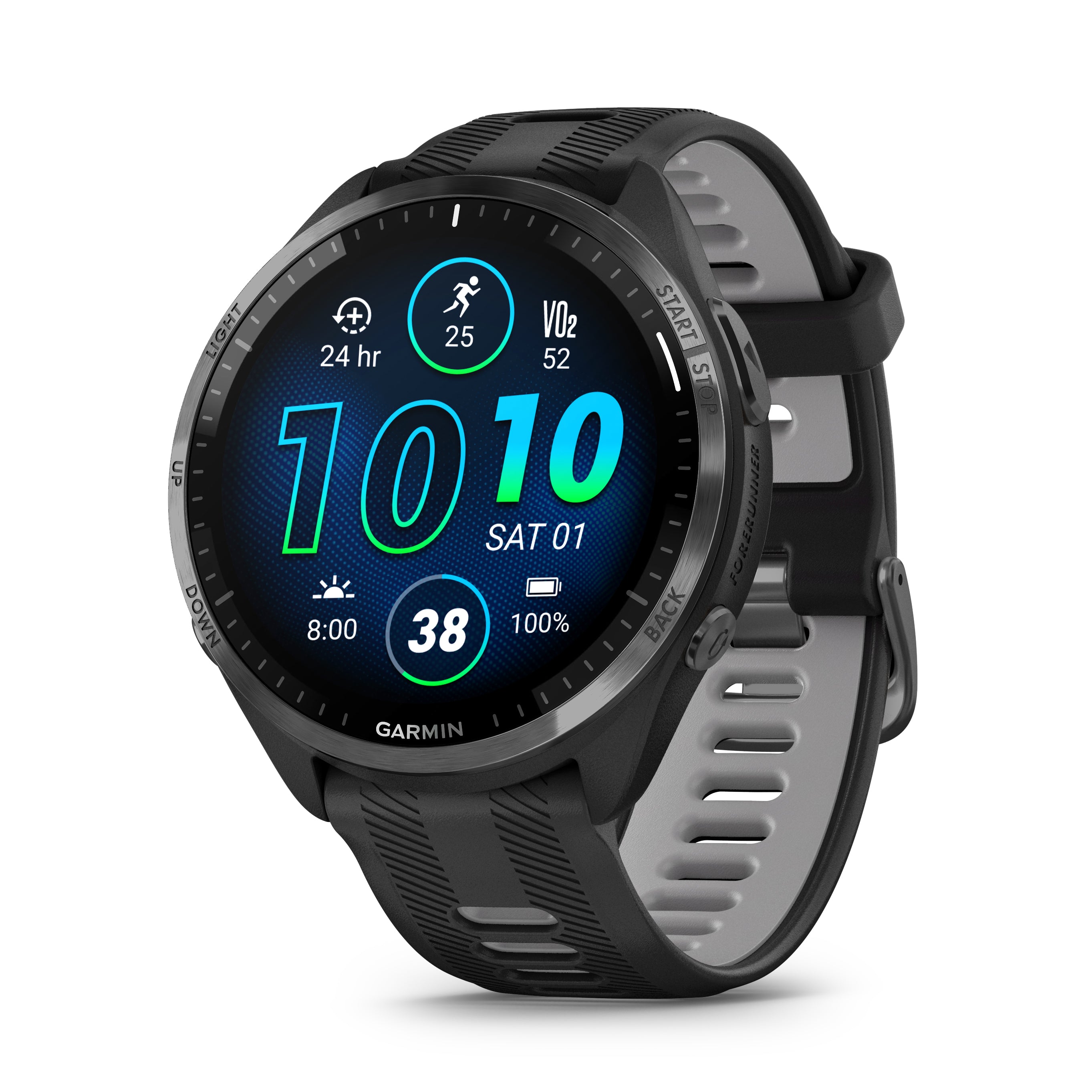 ガーミン GARMIN Forerunner 965 Black Relógio Garmin Forerunner ® 965 com Monitor Cardíaco de Pulso e