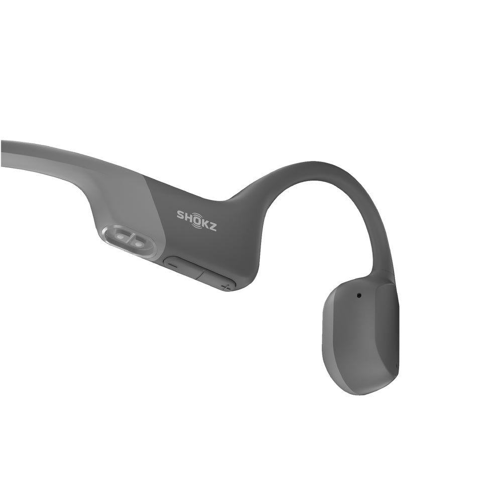 Fone de Condução Óssea Shokz OpenRun Cinza