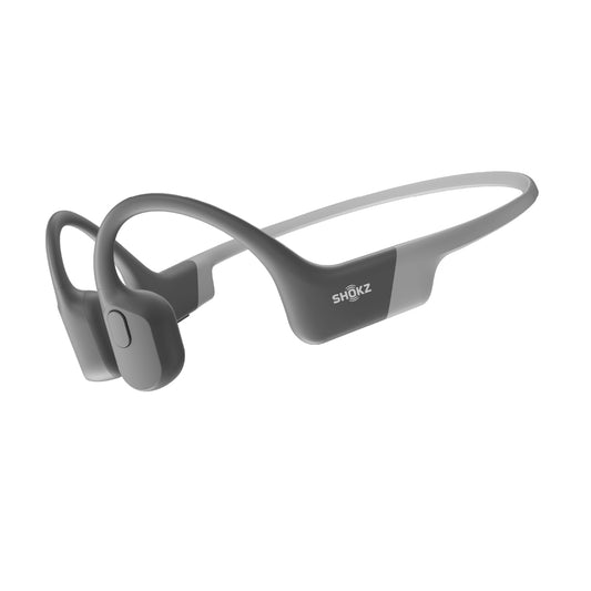 Fone de Condução Óssea Shokz OpenRun Cinza