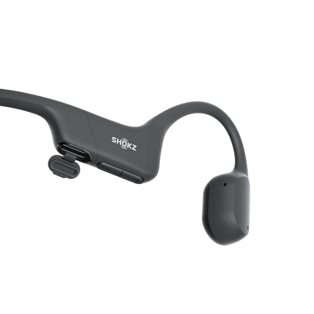 Fone de Condução Óssea Shokz OpenRun Air Preto