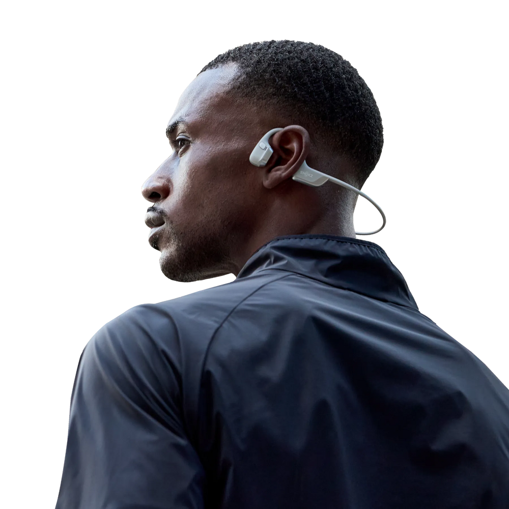 Fone de Condução Óssea Shokz OpenRun Pro 2 Prata