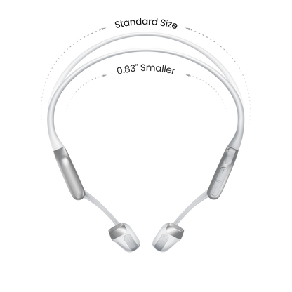 Fone de Condução Óssea Shokz OpenRun Pro 2 Prata Mini