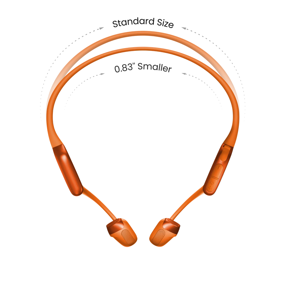 Shokz OpenRun Pro 2 Mini Laranja – Garmin Brasil Shokz OpenRun Pro 2 Mini Laranja – Garmin Brasil