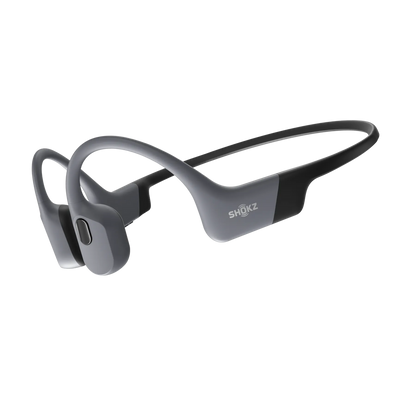 Fone de Condução Óssea Shokz OpenSwim Pro Cinza
