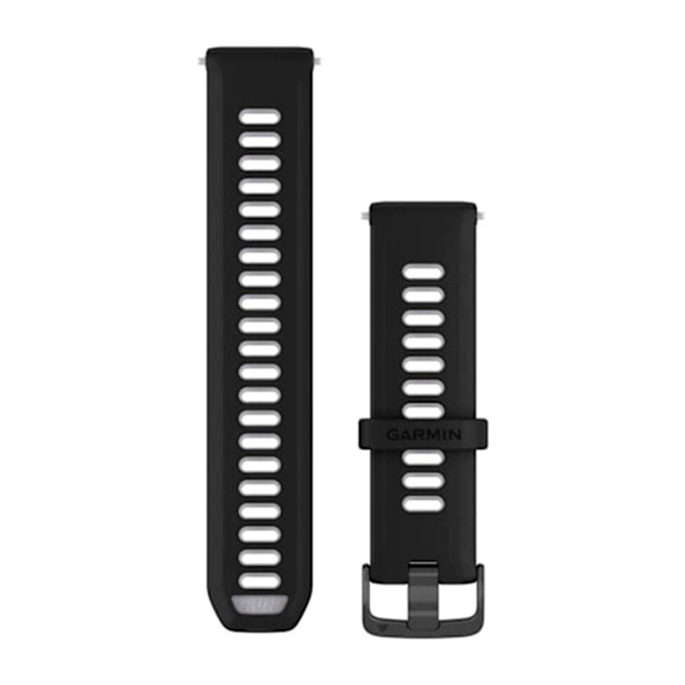 Pulseira Garmin Forerunner ® 22 mm Preta Translúcida Cinza