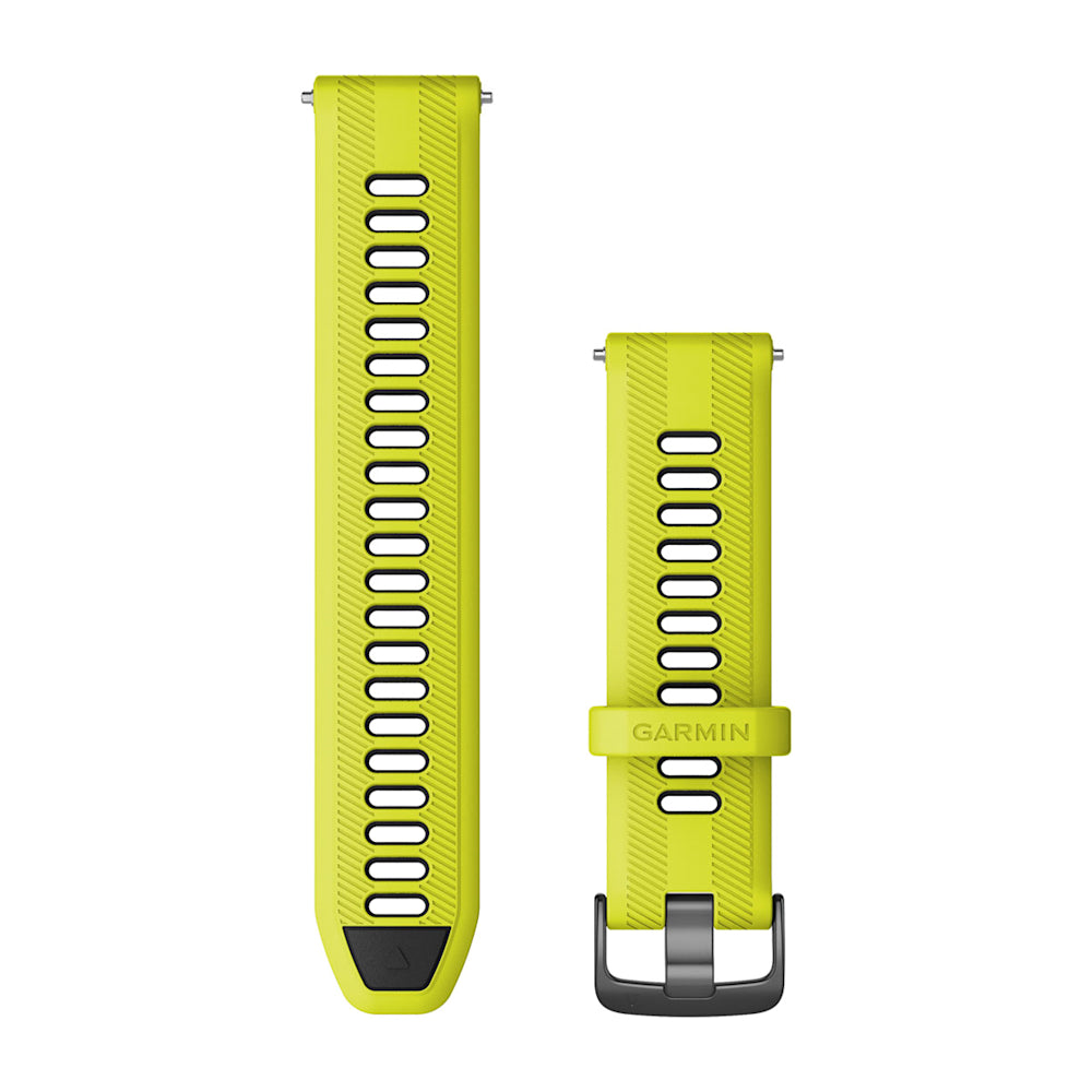 Pulseira Garmin Forerunner ® 22 mm Amarelo e Preto