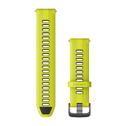Pulseira Garmin Forerunner ® 22 mm Amarelo e Preto