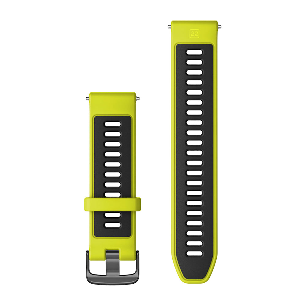 Pulseira Garmin Forerunner ® 22 mm Amarelo e Preto