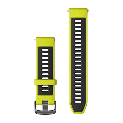 Pulseira Garmin Forerunner ® 22 mm Amarelo e Preto