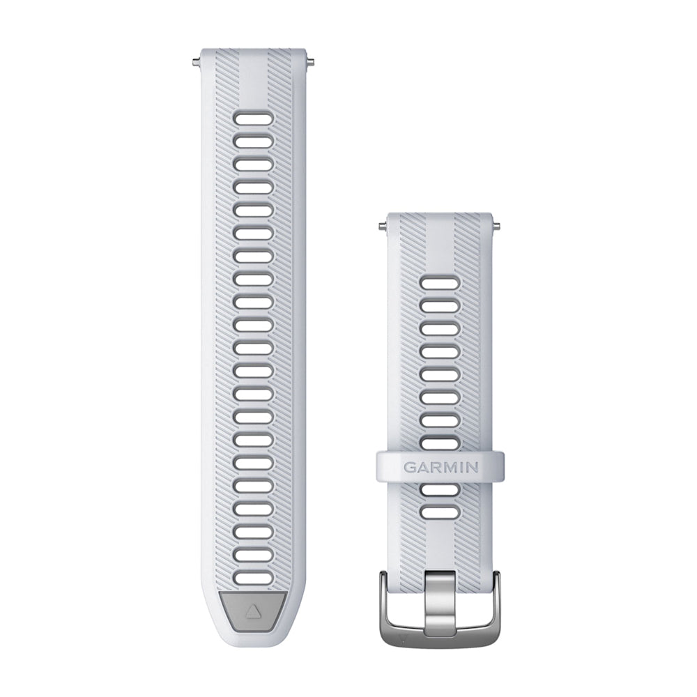 Pulseira Garmin Forerunner ® 22 mm Branco e Cinza