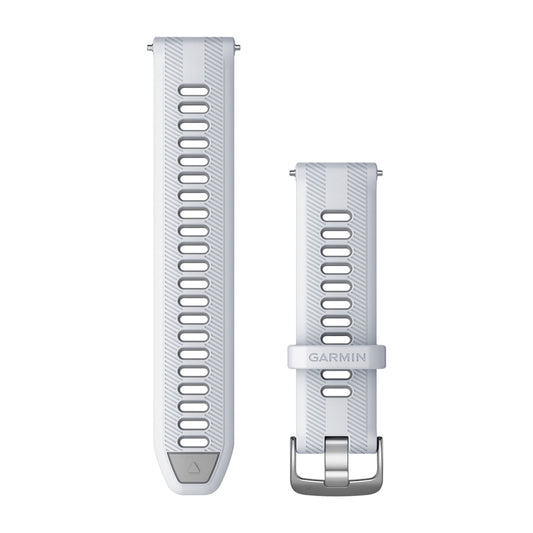 Pulseira Garmin Forerunner ® 22 mm Branco e Cinza