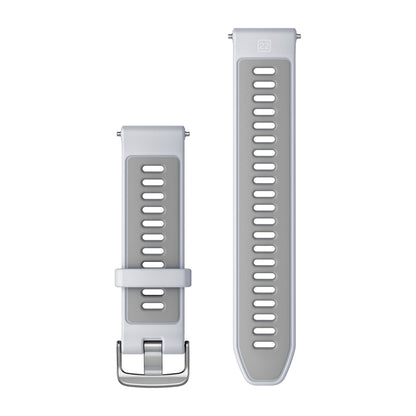 Pulseira Garmin Forerunner ® 22 mm Branco e Cinza