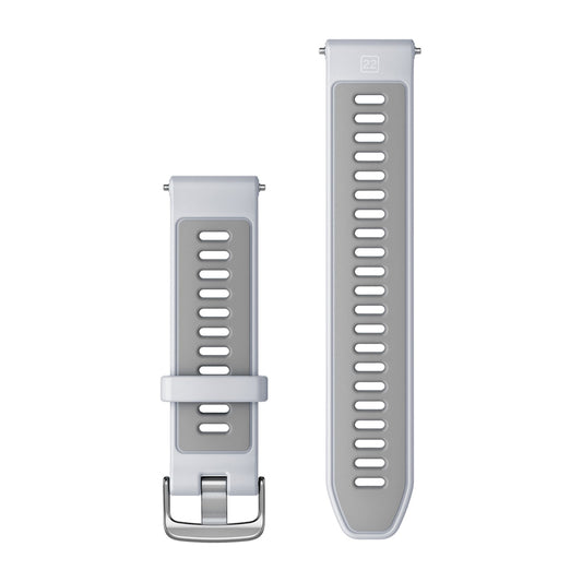 Pulseira Garmin Forerunner ® 22 mm Branco e Cinza