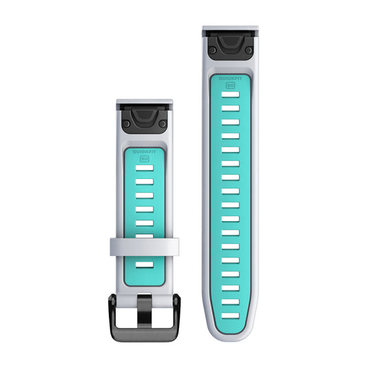 Pulseira Garmin QuickFit ® 20 Branco e Azul