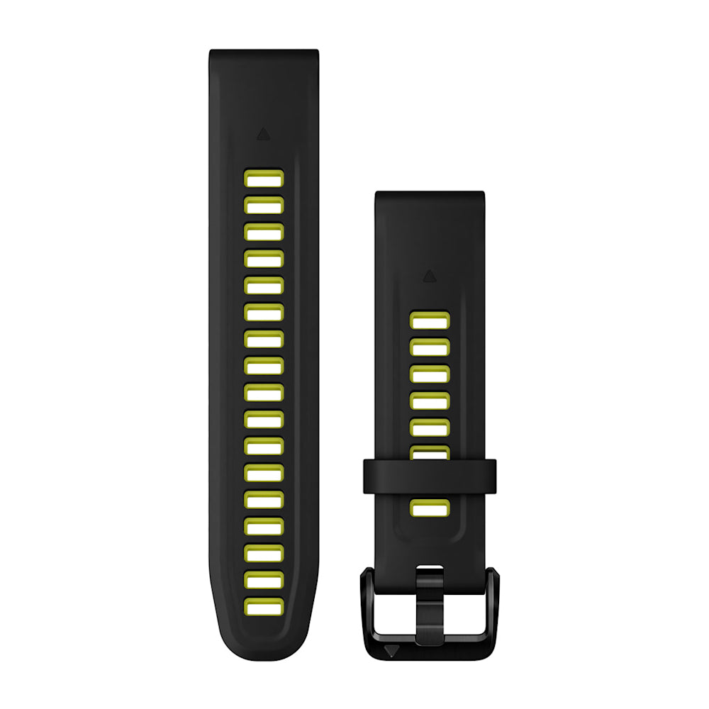 Pulseira Garmin QuickFit ® 20 Preto e Amarelo