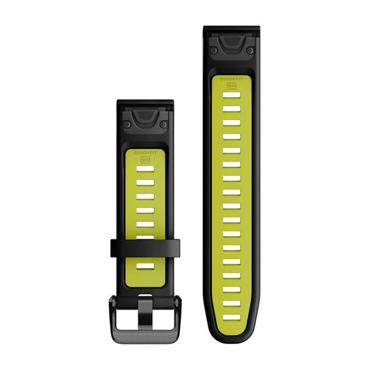 Pulseira Garmin QuickFit ® 20 Preto e Amarelo