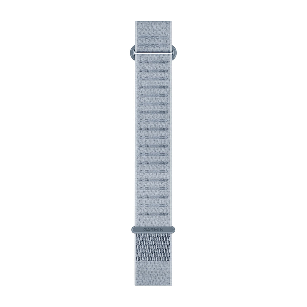 Pulseira Garmin QuickFit ® 20 mm Azul Claro ComfortFit - Tamanho Grande